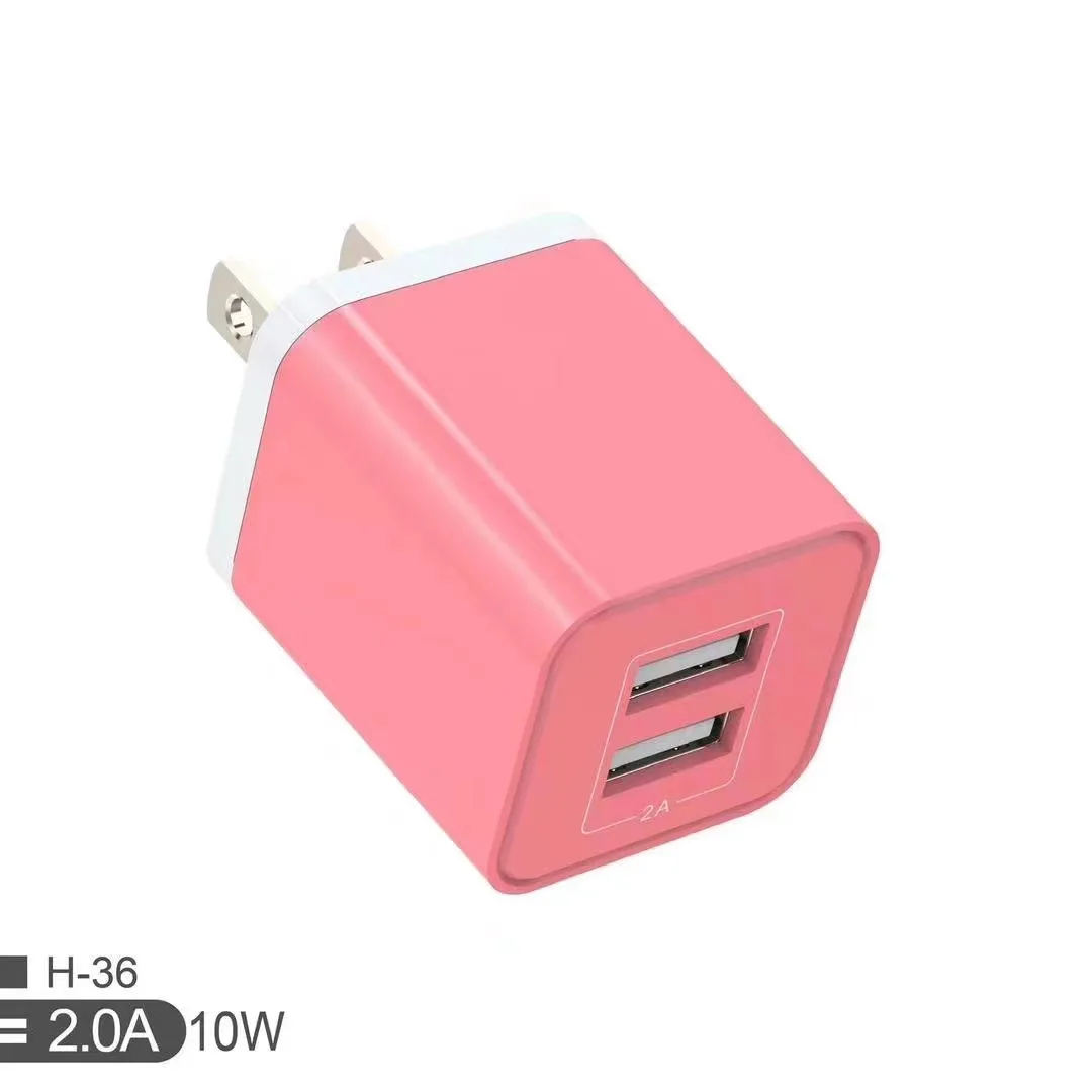 Professional Manufacturer 5v 2a Usb Wall Charger Plug 2port Usb Plug ...