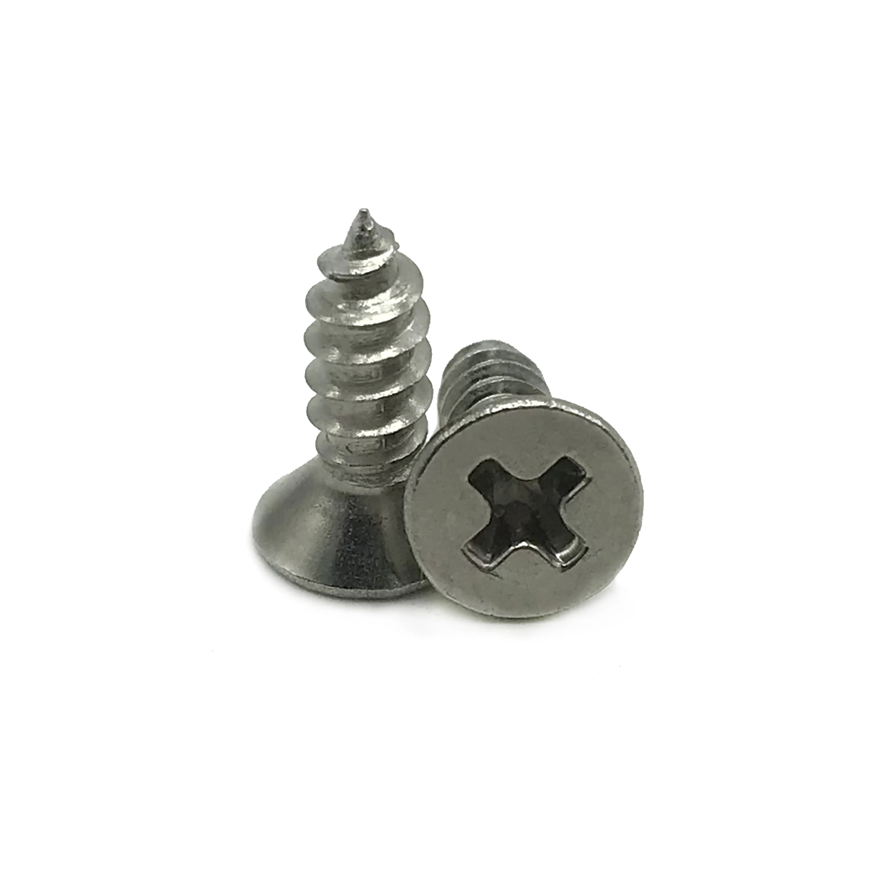 Self tapping screws Stainless steel zinc plated m1.6 m4.2 m2 m3 m5 m6 m8 3mm drywall flat head self tapping screws
