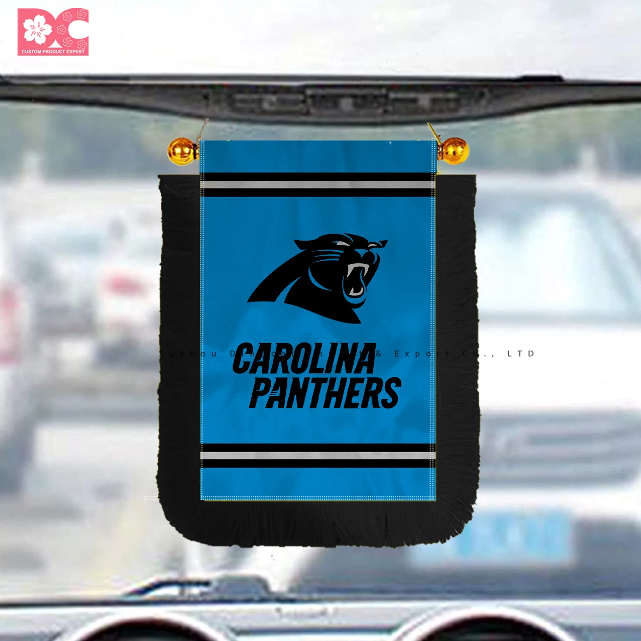 Carolina Panthers Car Flag