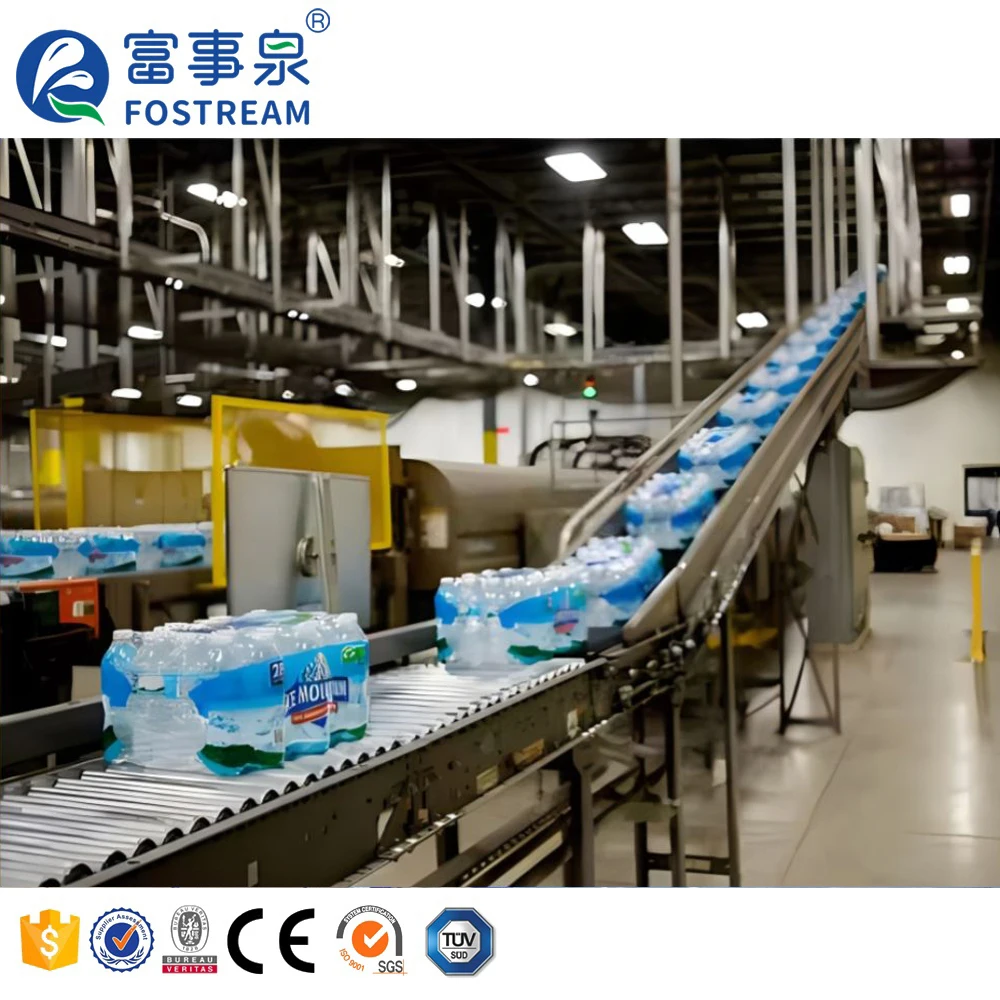 Full Automatic 4000BPH 500ml 3-in-1 Drinking Mineral Water Bottling Machine Dubai