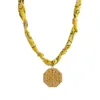 Octágono amarillo