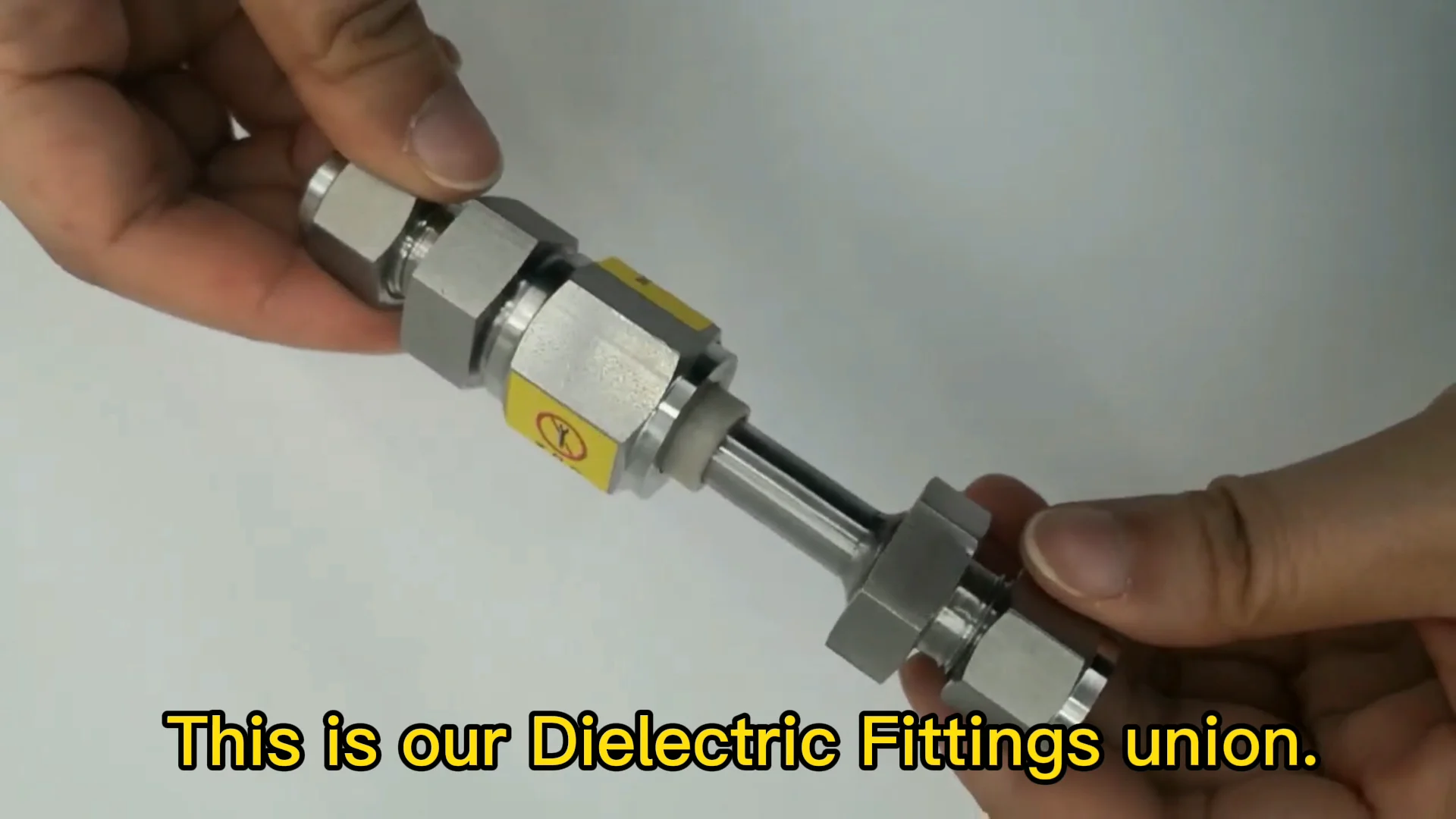 3/8 Od Union Swagelok Ss316 Stainless Steel Dielectric Fittings And