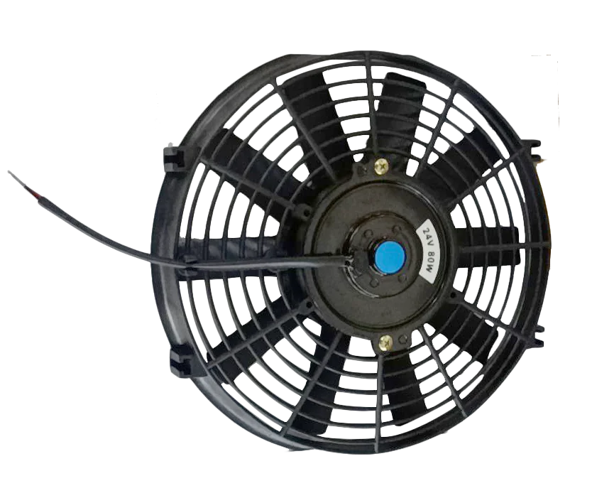 6 Blade Radiator Electric Fan Motor 12v Car Ac.117.259 10inch 12 Volt