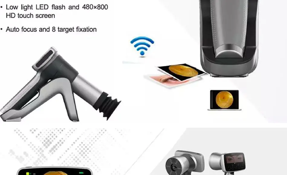Rightway Brand  High Quality Automatic Portable Handheld Digital Eye Fundus Camera HFC-2