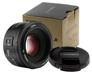 Yongnuo F1.8 YN EF 50mm F/1.8 Lens Large Aperture Auto Focus Lente for Camera detail image
