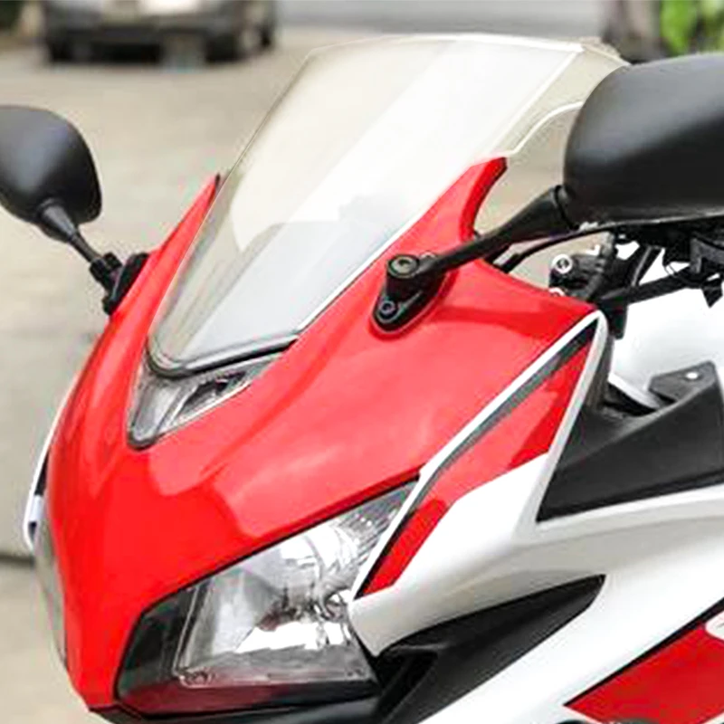 Motorcycle Clear Windshield PC Wind Screen For Honda CBR500R 2013-2015 2014