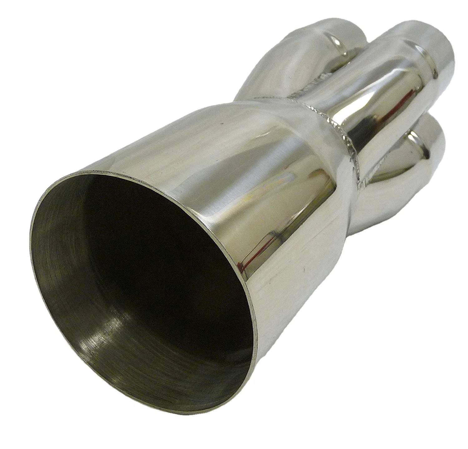 Sus304 Performance Exhaust Manifold 4 Into 1 Car Exhaust Merge Pipe