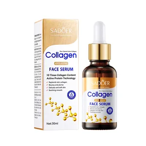 SADOER Skin Treatment Lifting Firming Anti Wrinkle Anti Aging Intense Moisturizing Nourishing  Gold Bone Collagen Face Serum