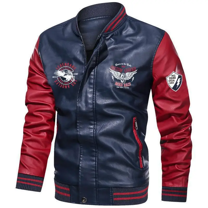 Custom Winter Coat Varsity Bomber Leather Jacket Sleeves Letterman ...