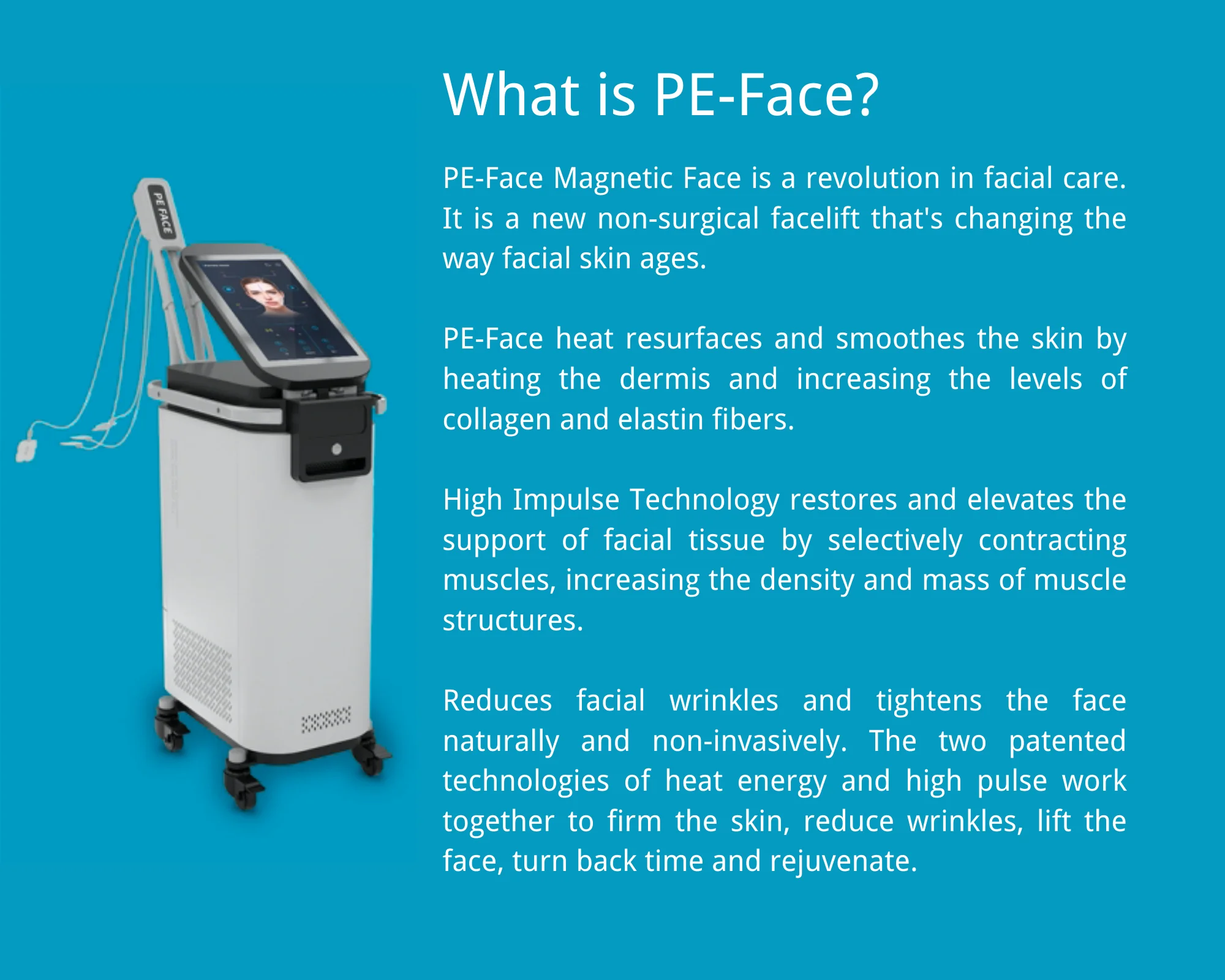 PE-Face EMS RF Face Beauty Machine