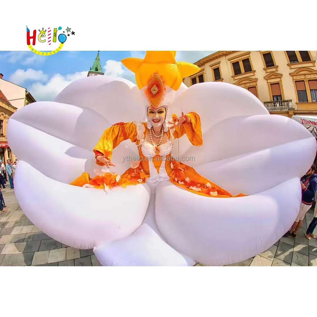 Performance Parade Flower Dress Inflatable Plant Costume