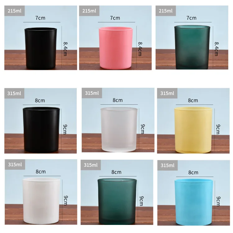Custom Unique Modern Luxury 6oz 10oz 14oz Candle Jar With Lid Custom ...