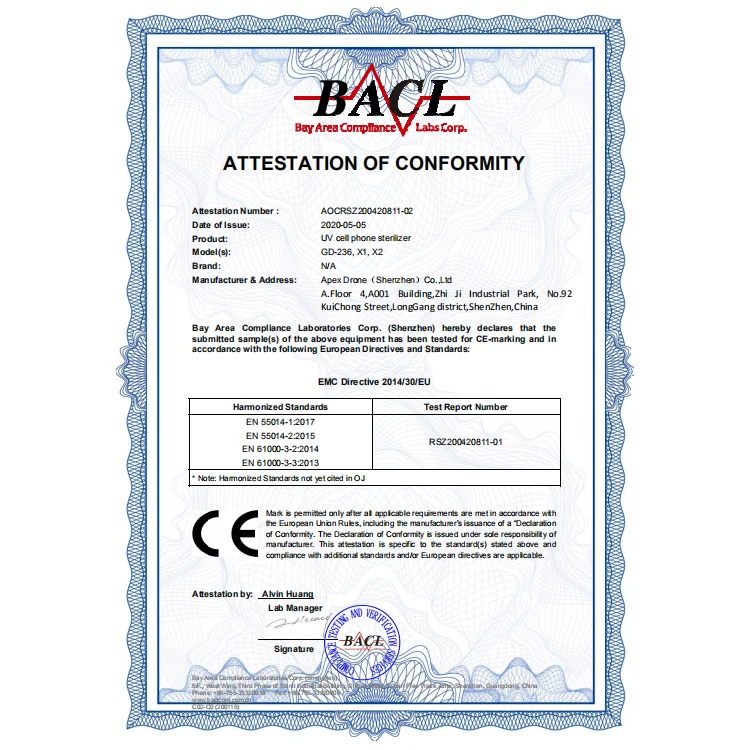 
Новое оборудование для УФ-стерилизации Uvc, коробка для УФ-стерилизации телефона 