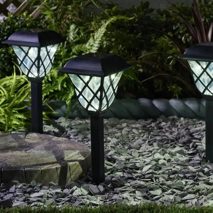 Classic Solar Outdoor Path Lights Garden Driveway Lamp Landscape Decorative Lighting