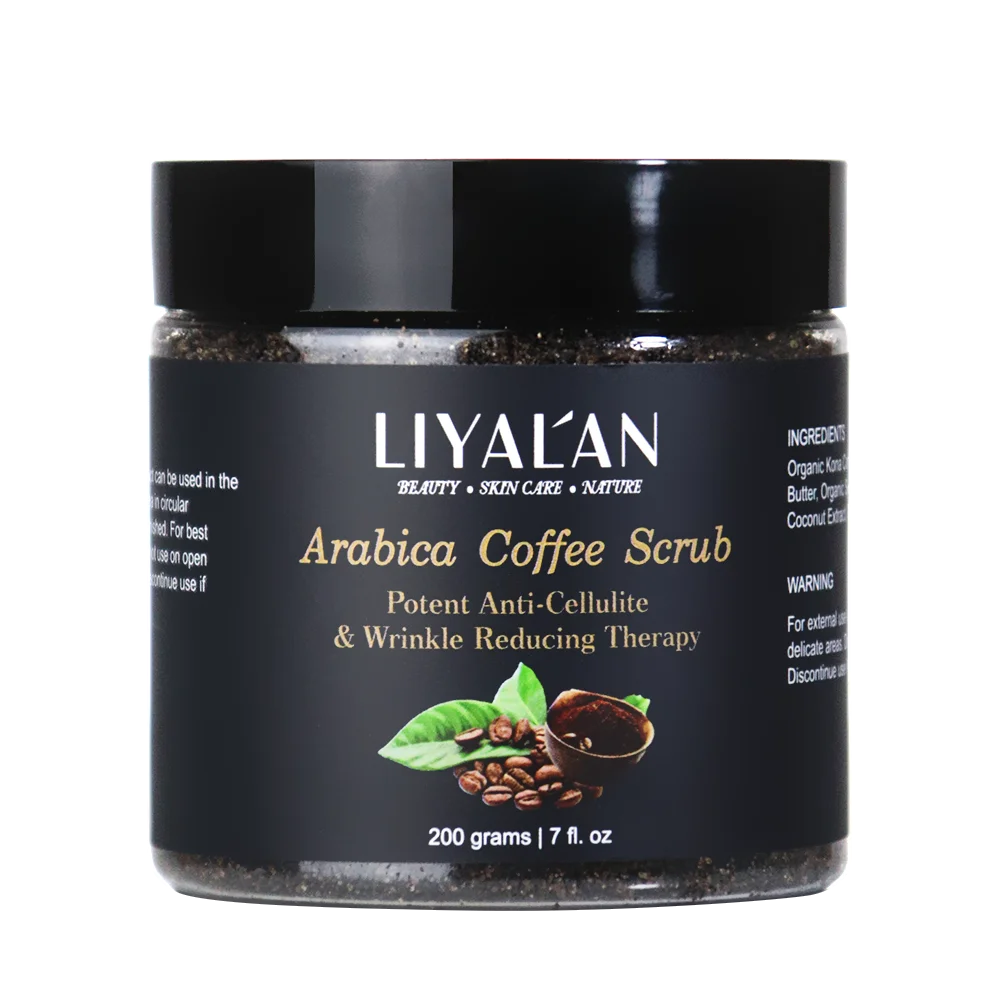 Wholesale Custom Organic 100 Natural Exfoliante Corporal Arabica