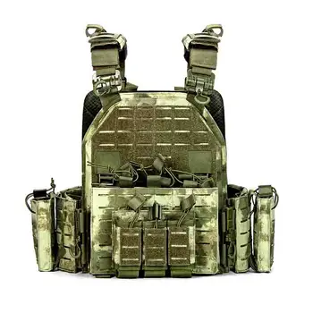 OEM Hiking Camping Outdoor Camo Moore Quick-Release Tactical Backpack Tactical Vest