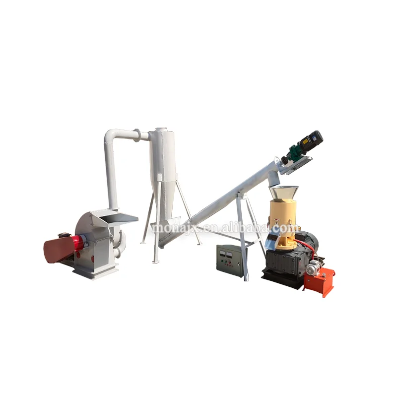 Holzpelletmaschine Preis Biomasse Sgemehl Dnger Pelletmaschine 1 Tonne  pro Stunde Holzpellet-Produktionslinie