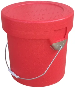 Light Durable Food Beverage Drink Camping Fishing EPP Foam Insulation SS304 Ice Bucket Cooler Thermal Insulated Storatage Bucket