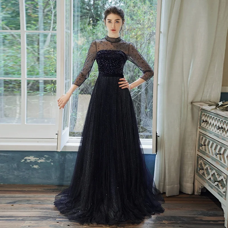 green emerald velvet dress Long Purple Prom Gowns 2020 Sexy Satin Off Shoulder Evening Dresses Front  Slit cg8702