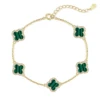 Bracciale in oro 14K-verde