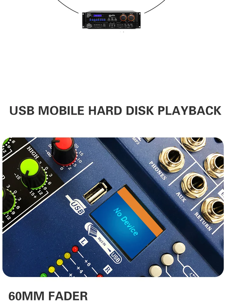 Ct120s Professional 12 Channel Sound Audio Console Mixer Dsp Effector