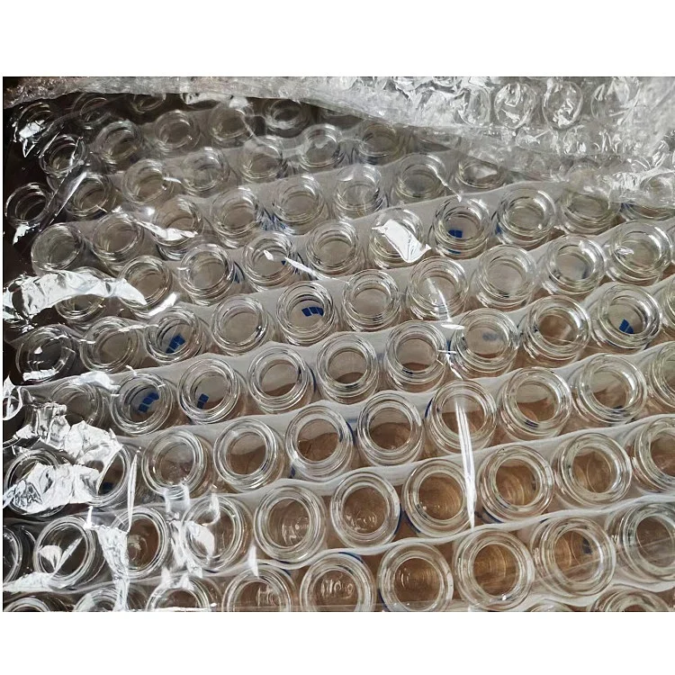 custom white double barrel vial box packaging premium label for lab samples-3