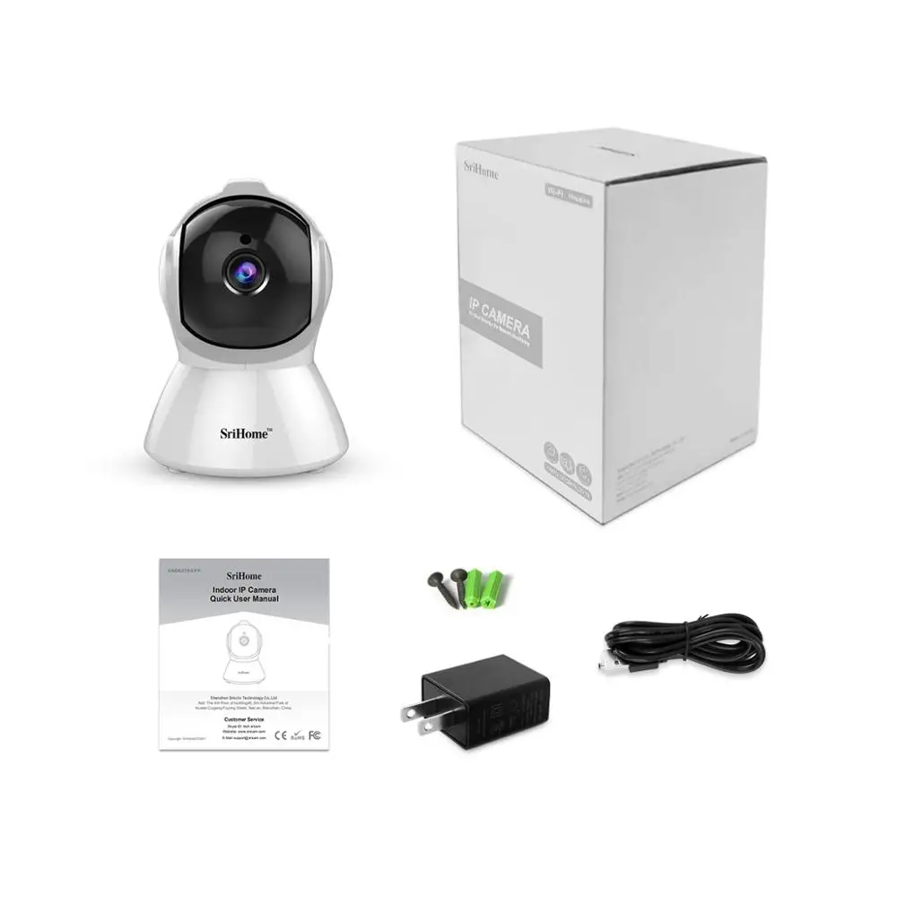 Night Vision Srihome Sh025 Manual Srihome SH025 Security Camera