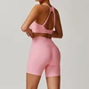 pink bra&shorts