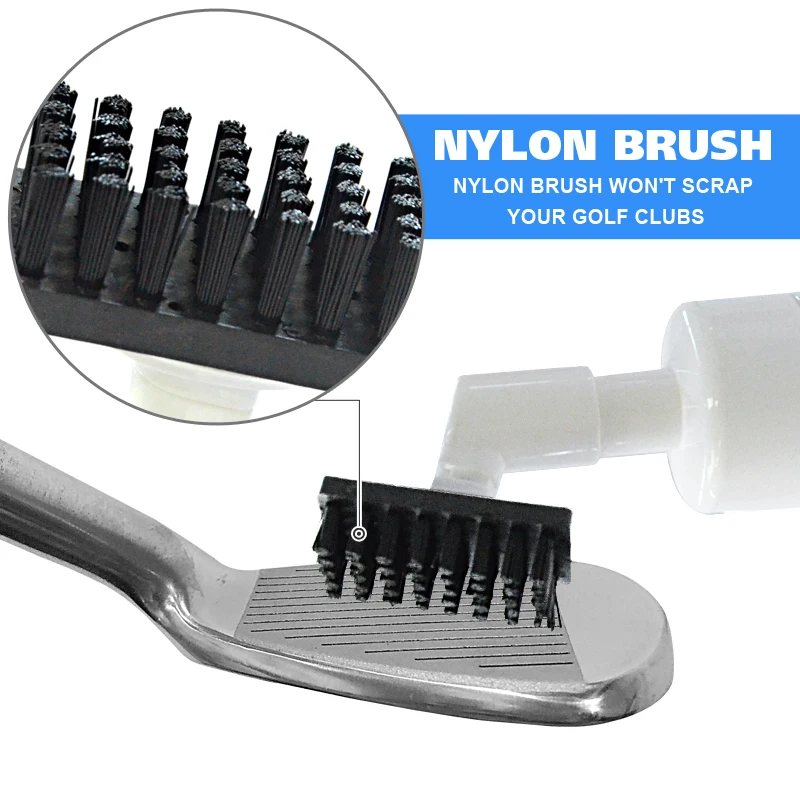 New Leak Proof Golf Club Cleaner Splash Spray Water Pressing Bottle