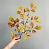 Small Silver Leaf - Autumn Colors