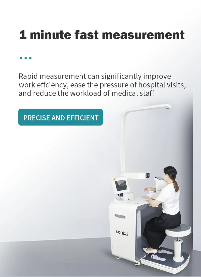 New!professional Medical Devices Height Weight Health Checkup Full Body Diagnosis Test details