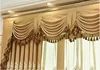 Brown valance