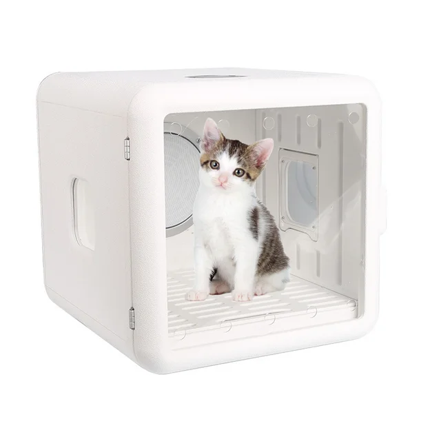 Cat hair dryer box 65L Pet Grooming  Drying Box Dog Cat Pet Dryer with Ultra Quiet,Natural Wind drying cabin for cats