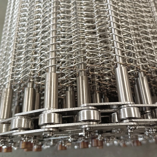 Direct Sale Stainless Steel Cup Noodles Production Line Noodle Mesh Belt