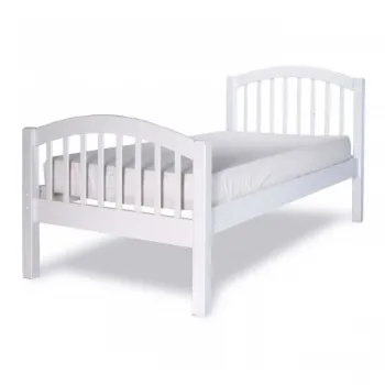 Pictures of white furniture super single wood bed frame
