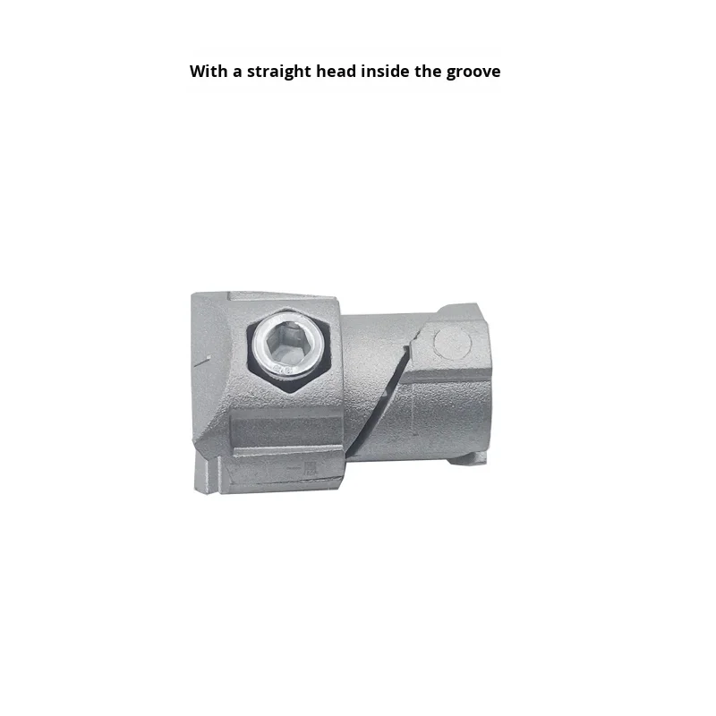 Direct Connector Raised Groove for Third Generation Wire Rod 1000 Series Aluminum Alloy Lean Pipe Fastening Connection Parts