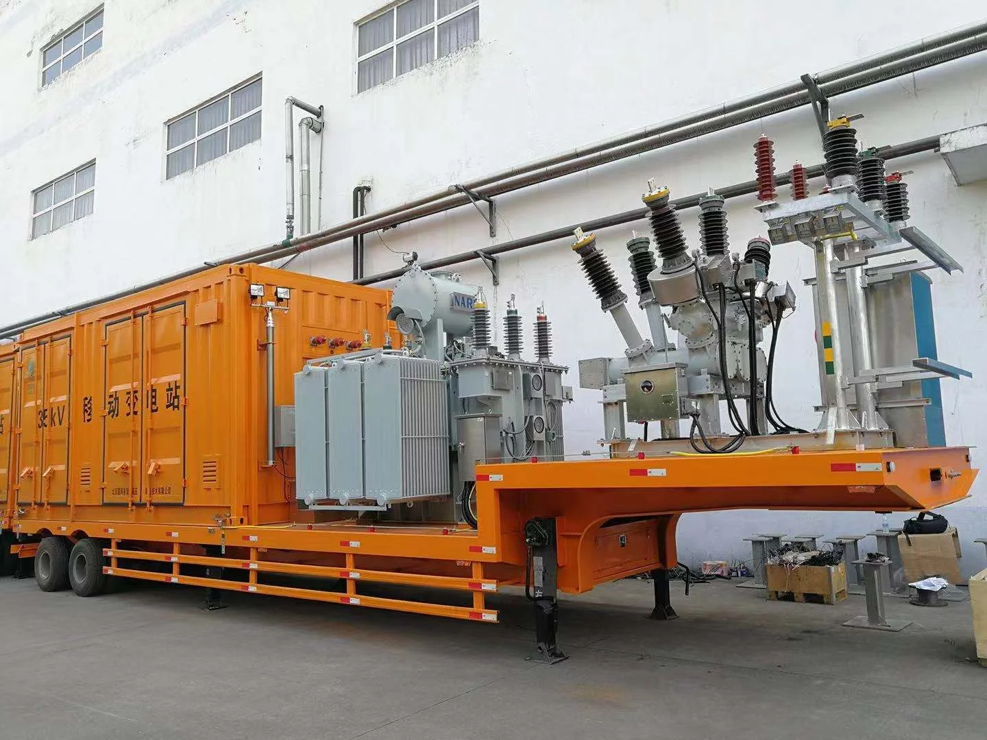 110KV 220kV Mobile Substation for Temporary Infrastructure Rapid Response Power Distribution Equipment