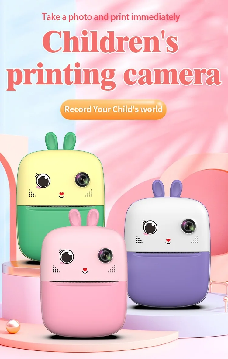 2024 New Coming Low Price Kids Camera Thermal Printing Cameras