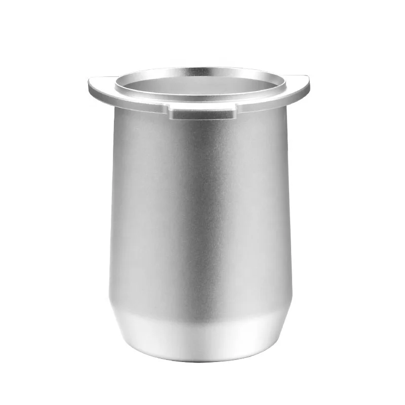Стакан для порошка с защитой от летания умное алюминиевое Дозирующее кольцо бариста 54 мм