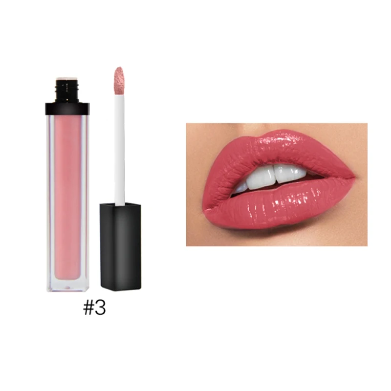 18 Colors Custom Lip Gloss Packaging Box Wholesale 5ml Vegan Glitter Private Label Lip Plumper Gloss Vendor Guangzhou Lipstick