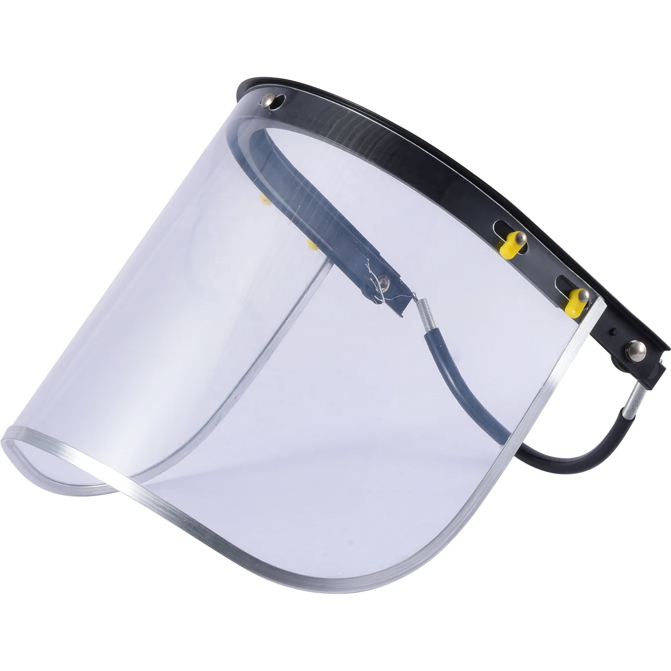 Высококачественная промышленная противотуманная защитная маска для лица, легкий прочный удобный адаптер для защиты лица, откидная подставка для защитного шлема