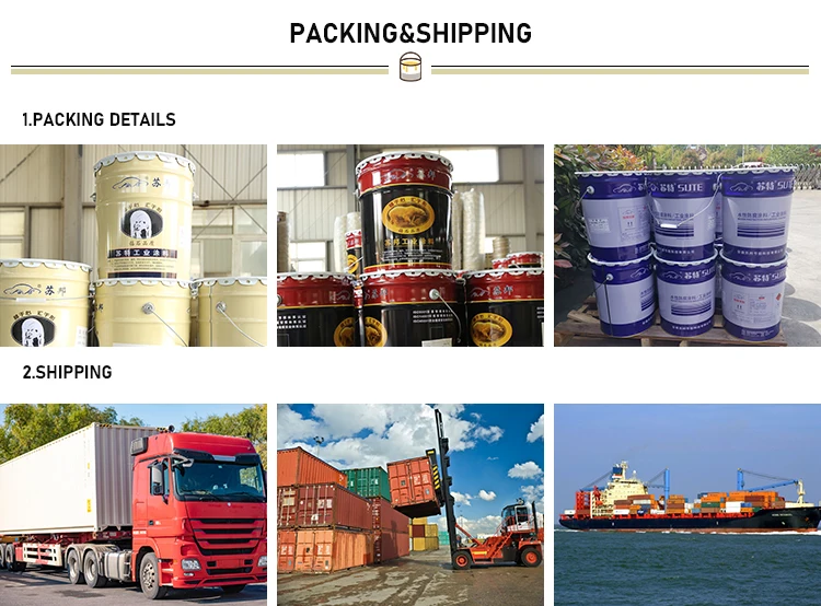 Polyurethane Waterproof Paint For Concrete Floor Or Rooftop Coating Reflective Roof Appliance