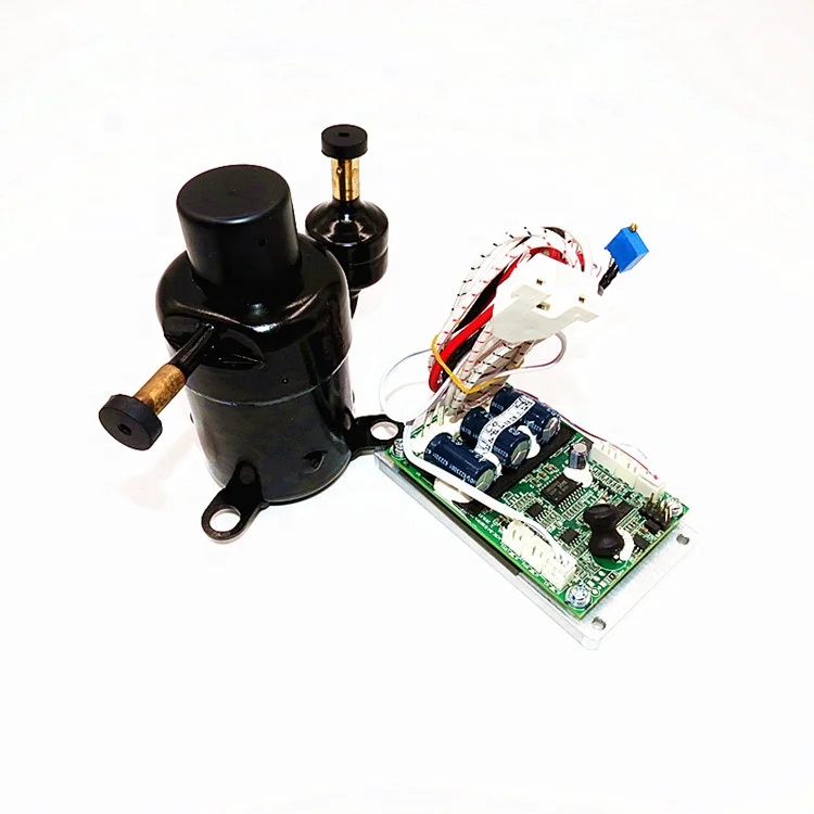 R134a Bldc 12V 24V Micro Rotary Refrigeration Compressor for Mini Fridge