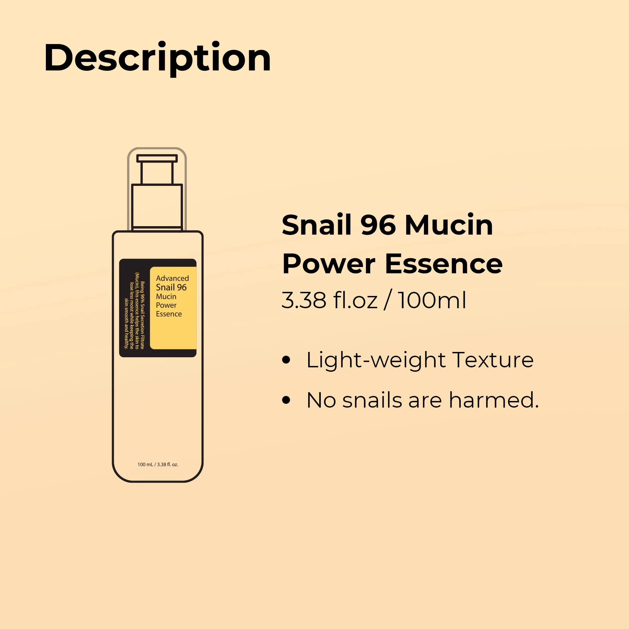 AiXin Private Label 100ML Moisturizing Soothe Damaged Skin Advanced Snail 96 Mucin Power Essence Snail Serum