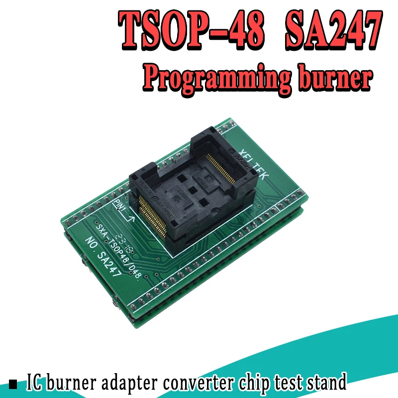 SA247 IC TSOP48 TO DIP48 Programmer TSOP48 Chip Adapter Test Socket 