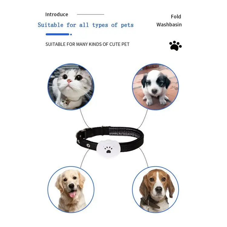 Ip67 Smart Gps Mini Tracker For Pet Tracking Device Dog Collar Activity