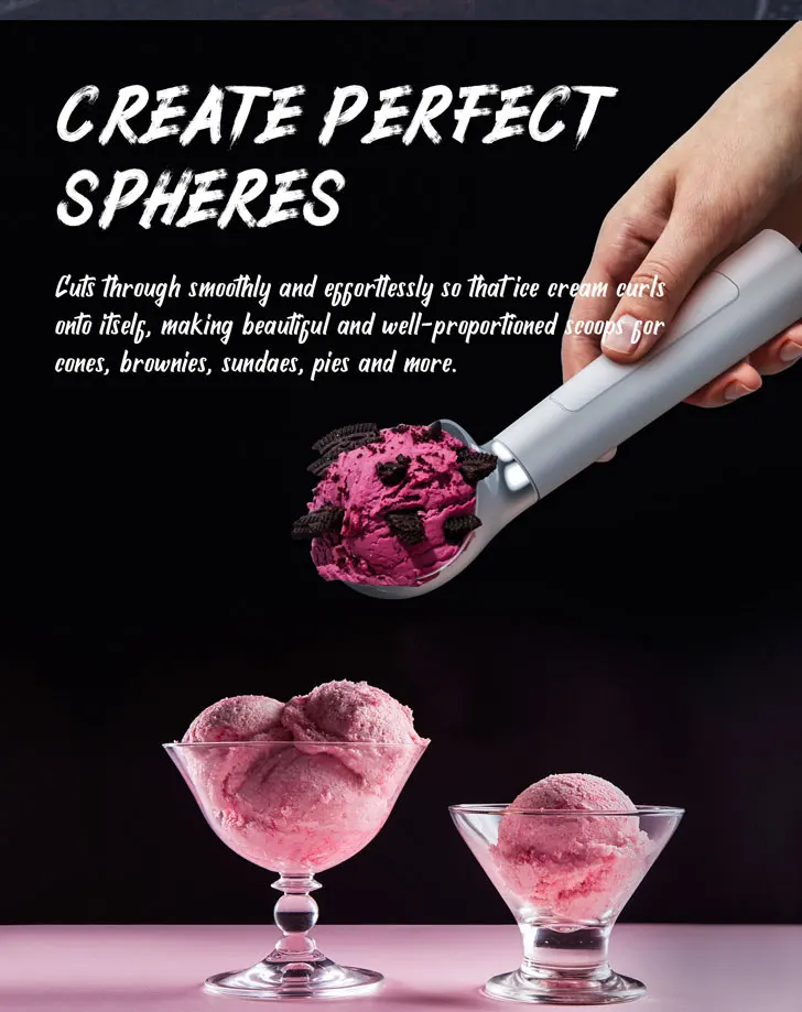 product laudtec sz01 electric heating ice cream spoon scoop convenient fast and efficient constant temperature safe-9