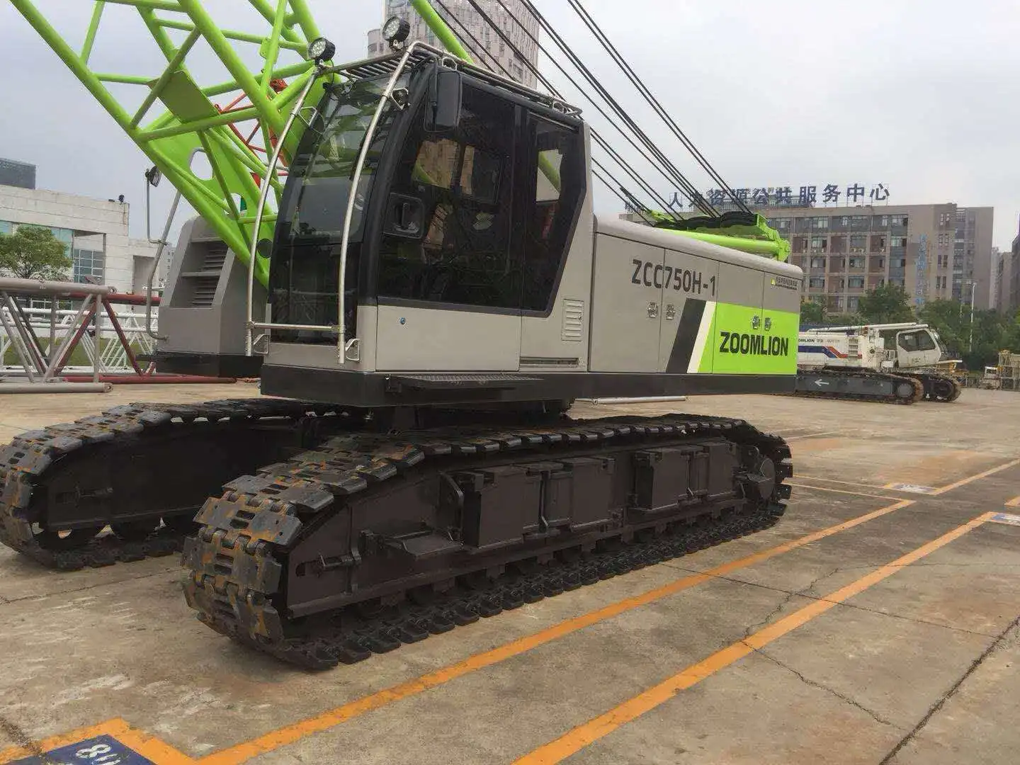 Zoomlion 55 Ton Crawler Crane ZCC550H for Sale - High Efficiency