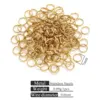 Gold double layer key ring-0.6*7