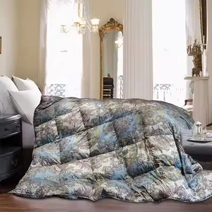 Factory Sale Soft Quilt Printing Shell Home Bedding Comforter Duvet Hotel Store Bamboo Fabric